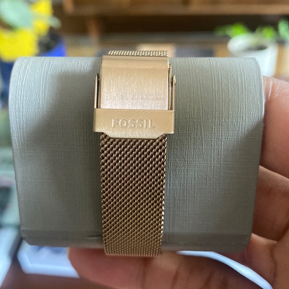 Fossil Hybrid Smartwatch “Jacqueline” - Pink Stainless Steel - Picture 4 of 15